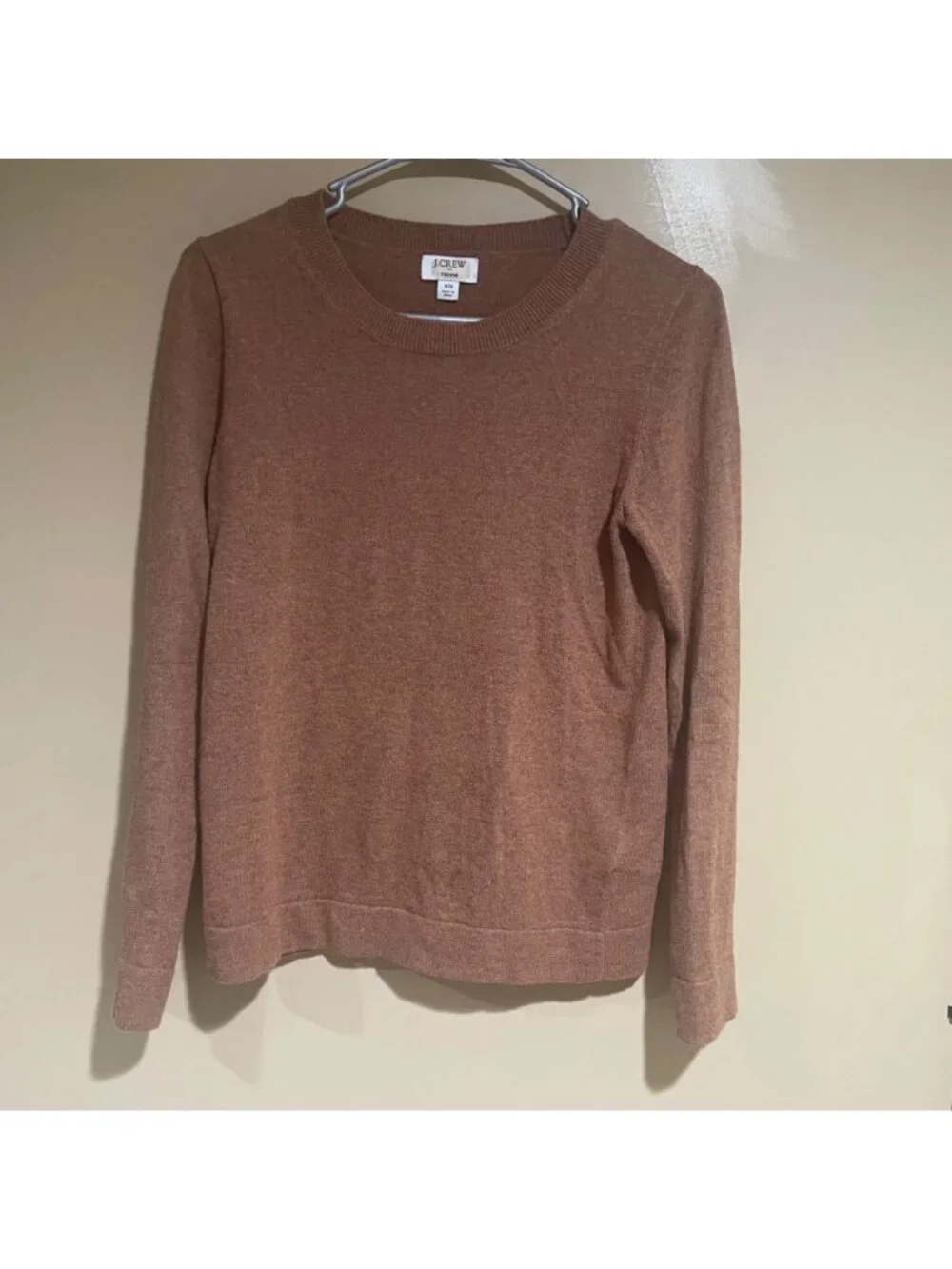 J.crew teddy crewneck sweater